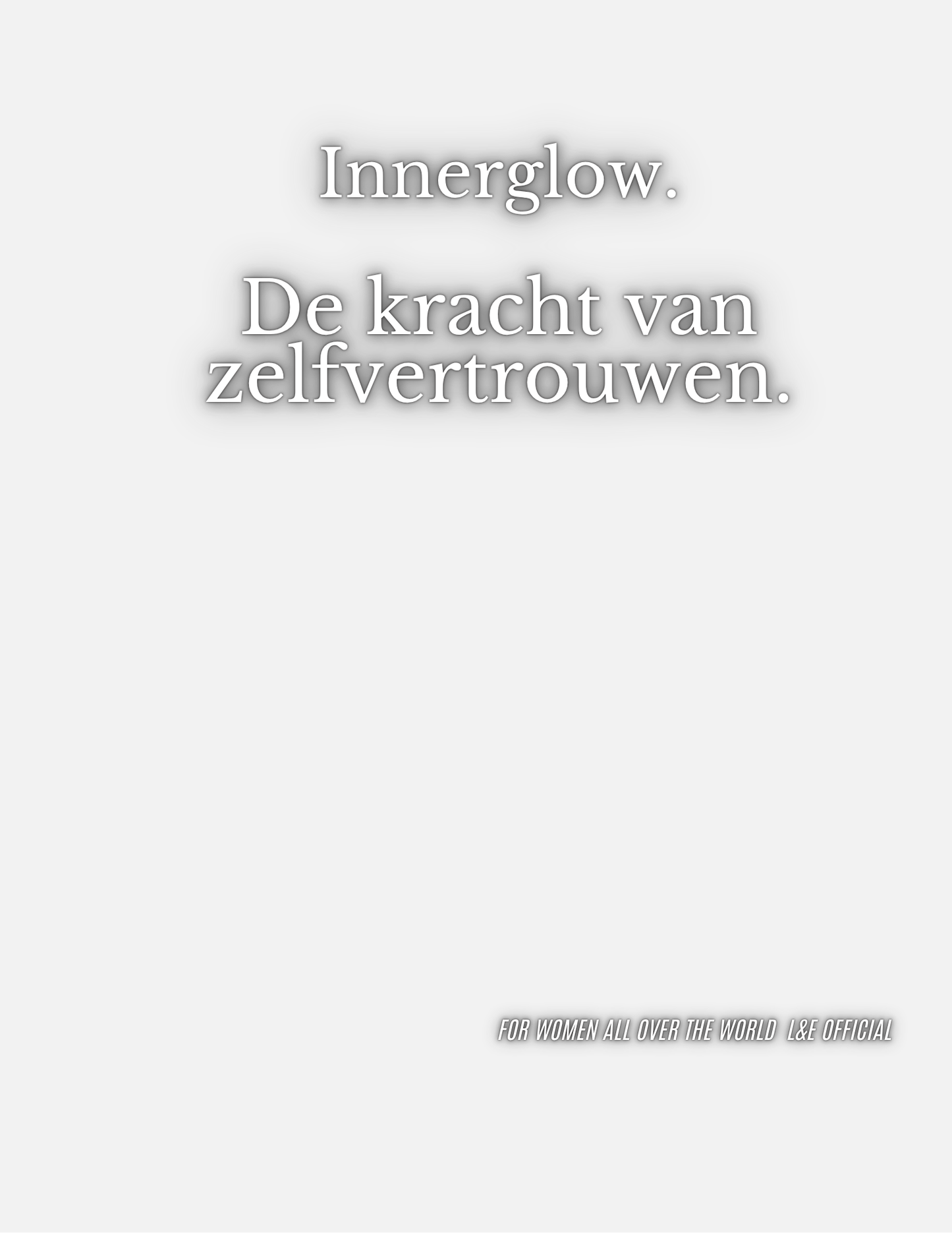 E book Inner glow. De kracht van zelfvertrouwen.